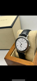 Links of London ladies quartz watch silver and black with box and papers