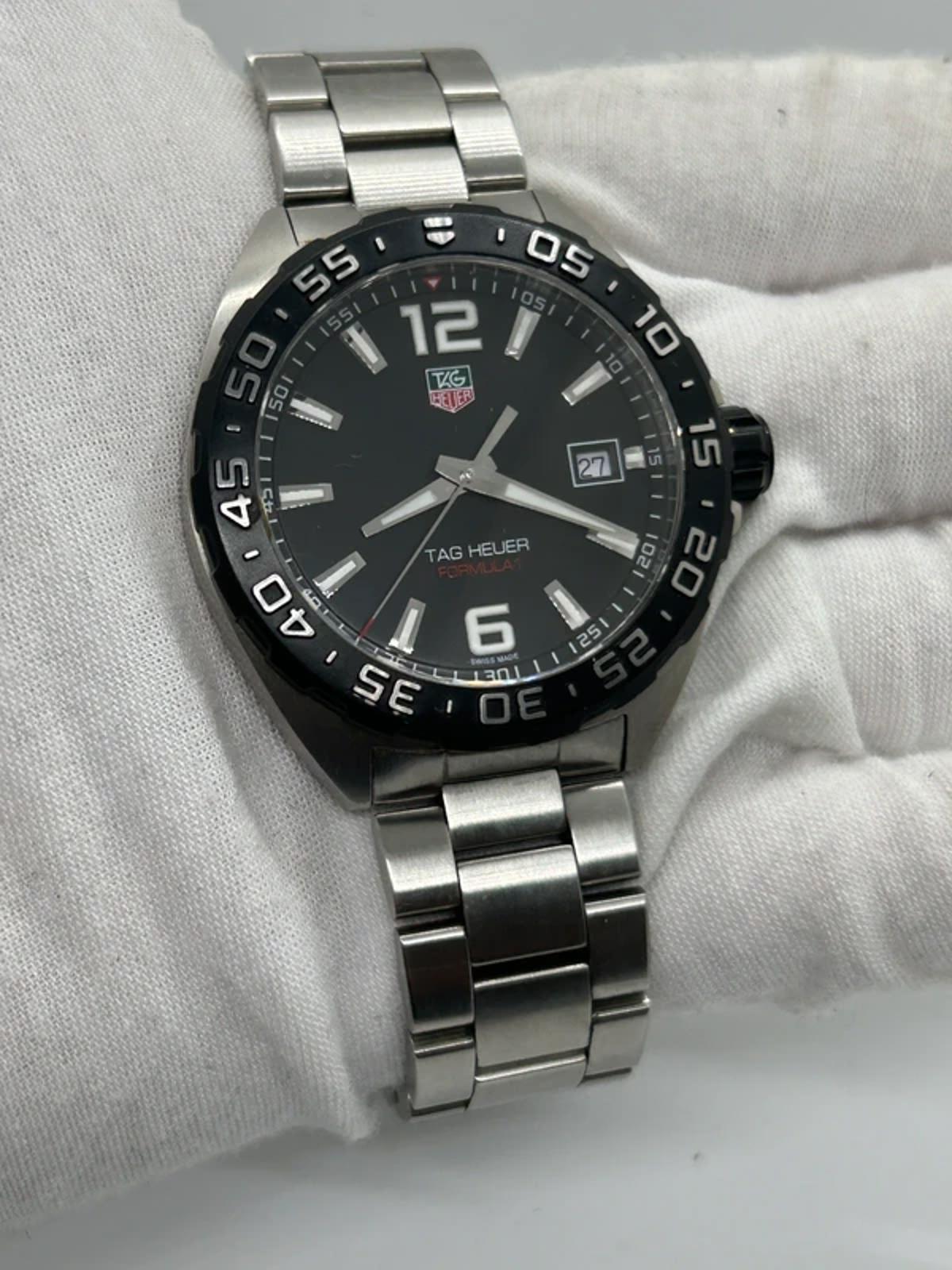 Tag Heuer Waz1110 watch box and papers with hang tag