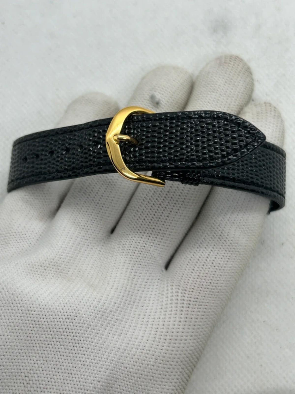 Sekonda gold case and dial smart dress watch black strap box and papers