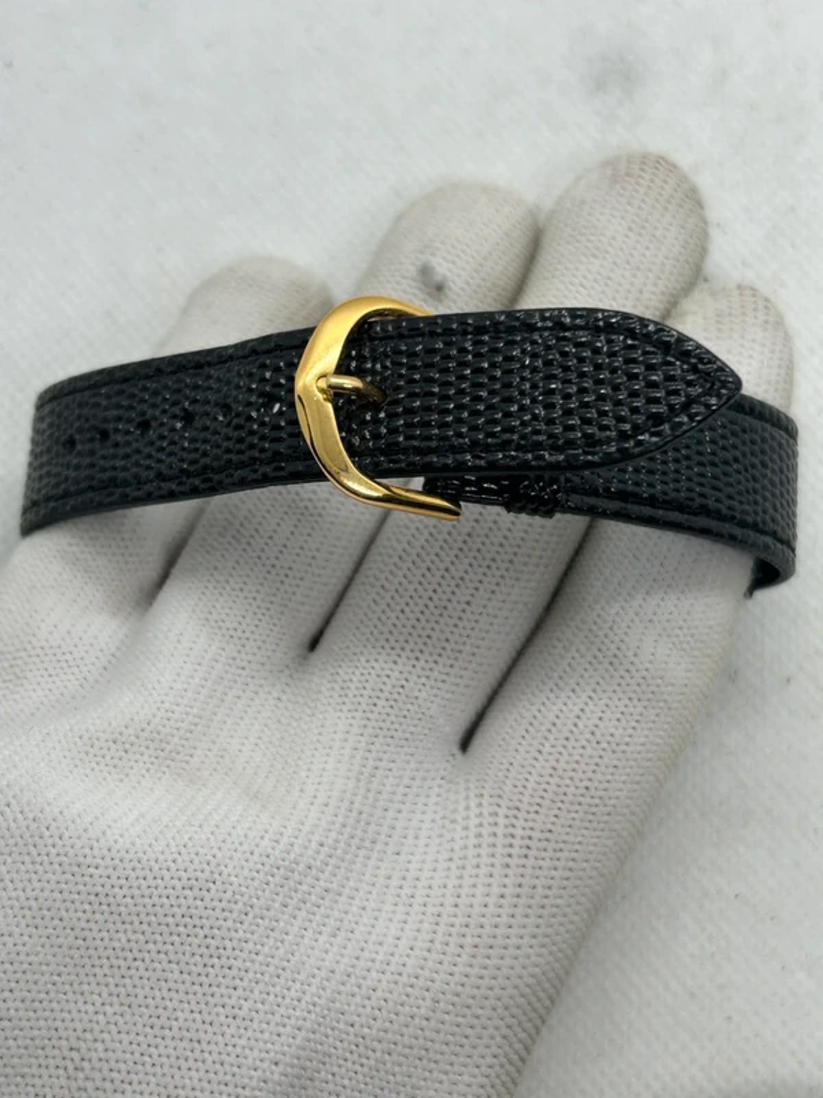 Sekonda gold case and dial smart dress watch black strap box and papers
