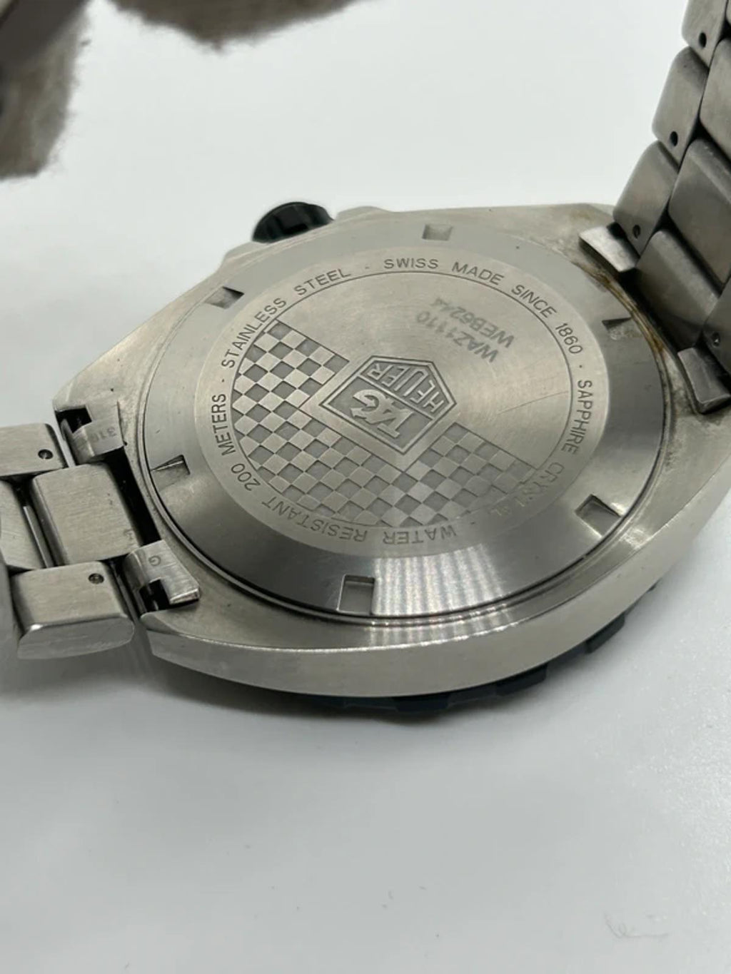 Tag Heuer Waz1110 watch box and papers with hang tag