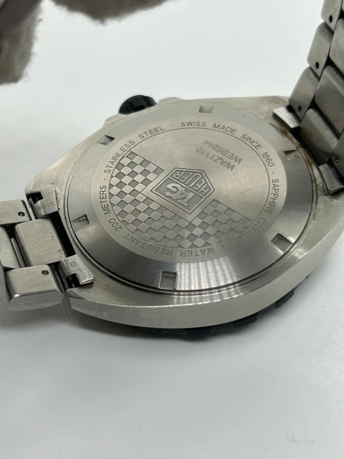 Tag Heuer Waz1110 watch box and papers with hang tag