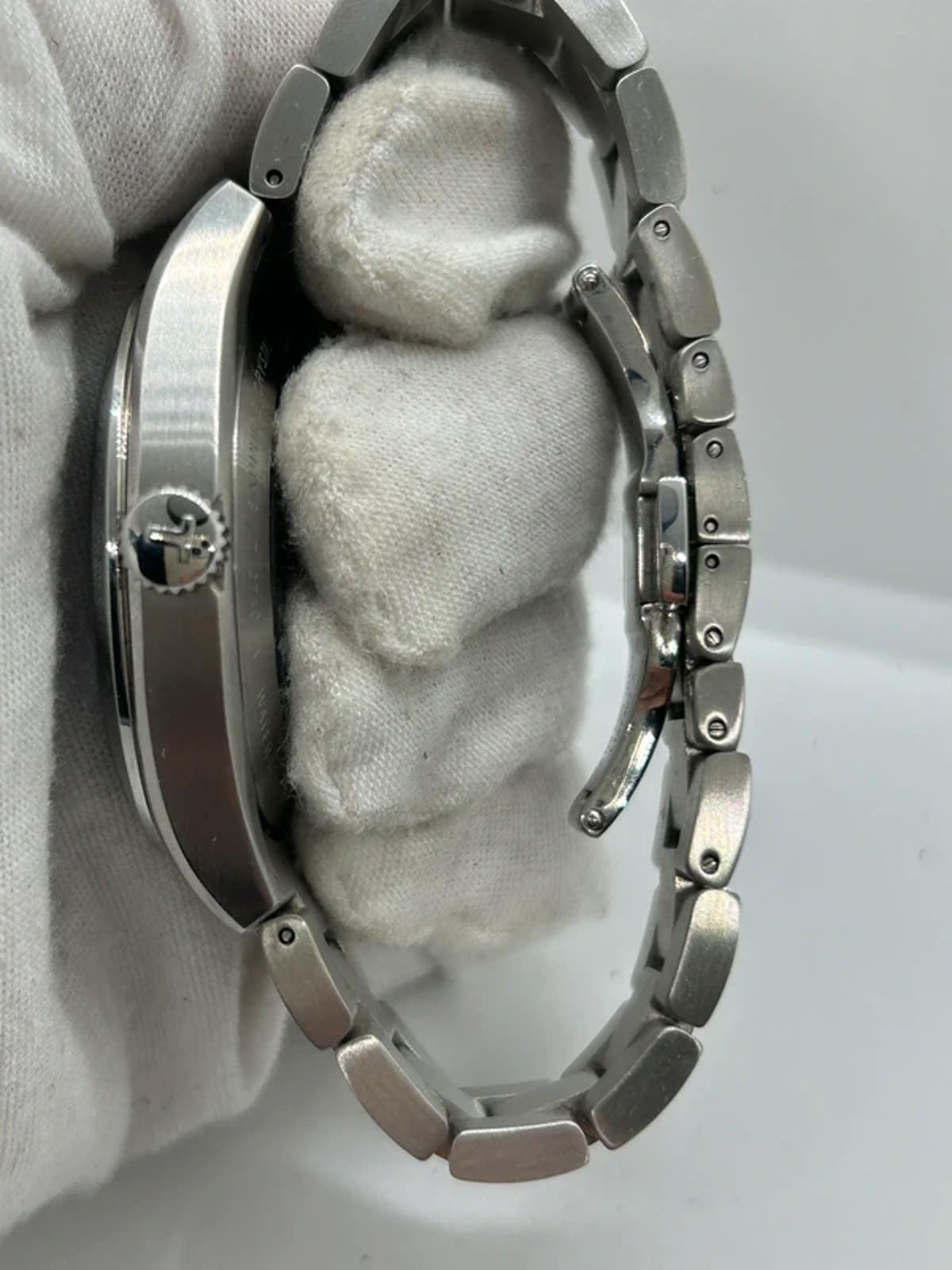 Tissot watch automatic powermatic sunburst blue dial with box and papers