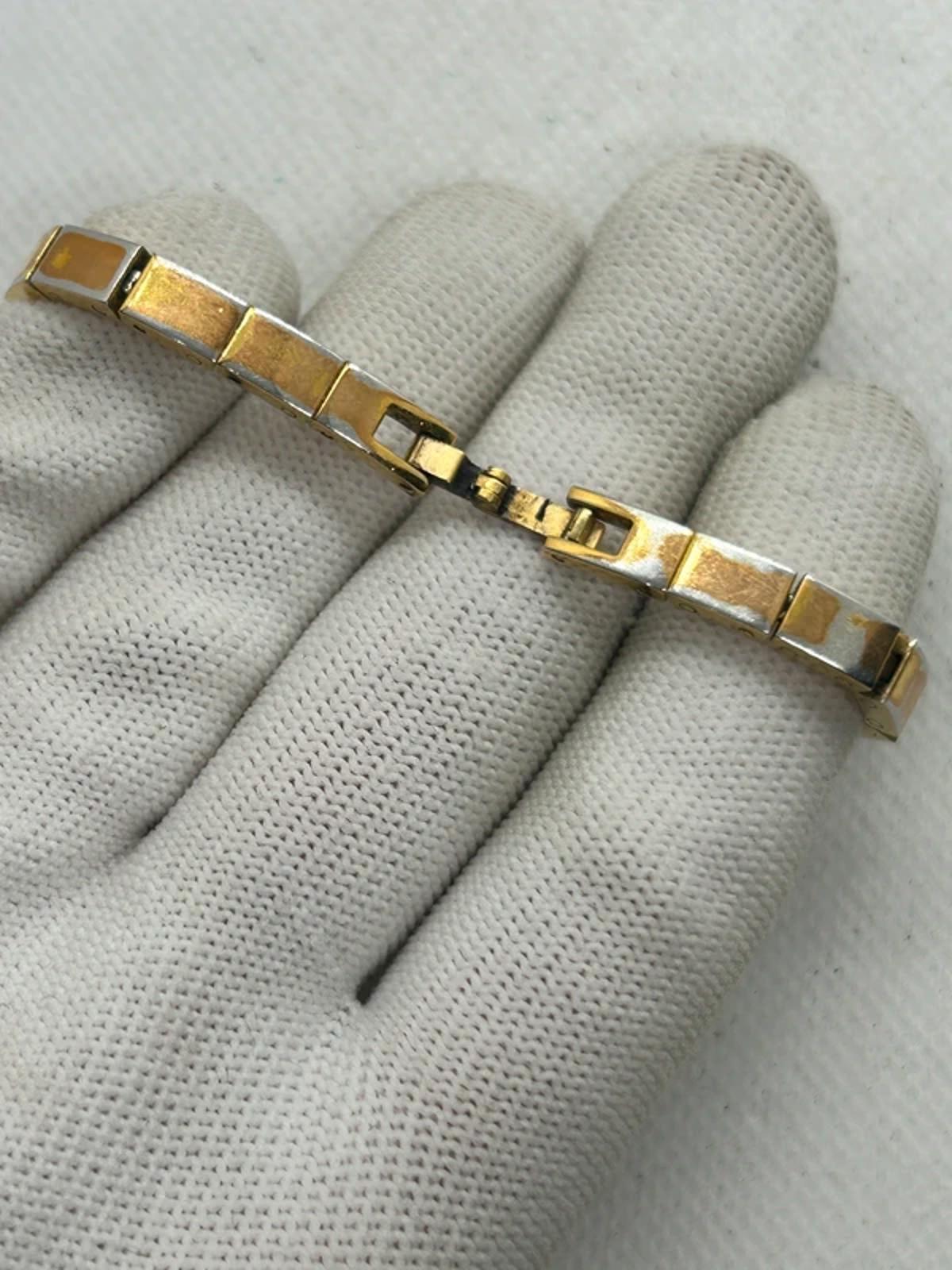 Ladies gold Emporio Armani small watch with box and papers