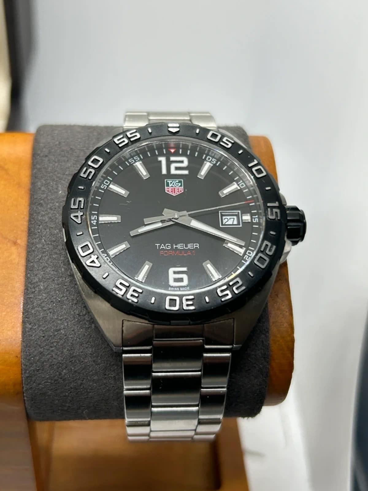 Tag Heuer Waz1110 watch box and papers with hang tag