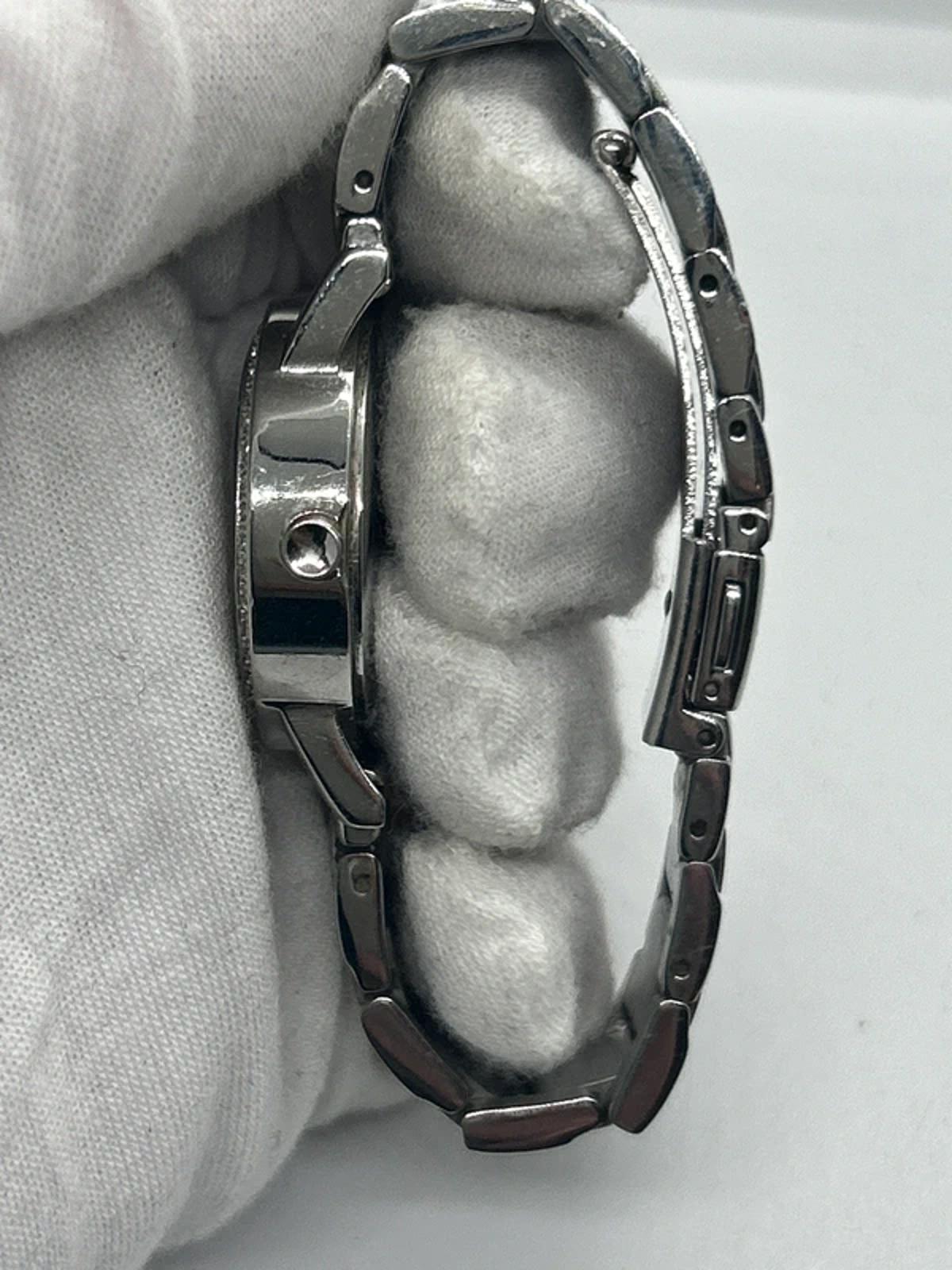 Ladies DKNY silver watch white dial silver bracelet