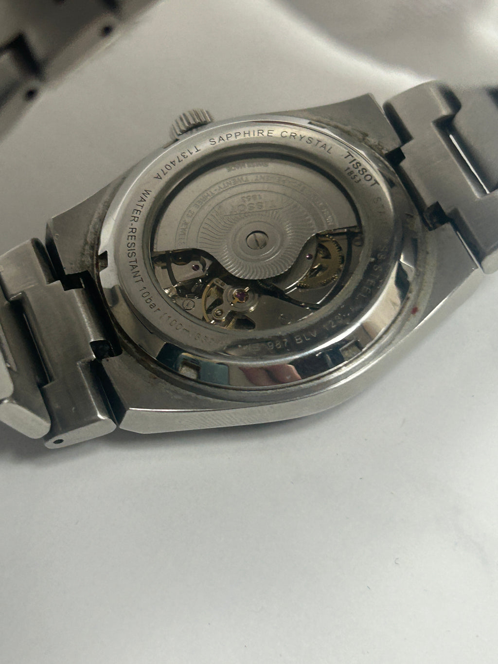 Tissot PRX powermatic 80 automatic black dial silver watch