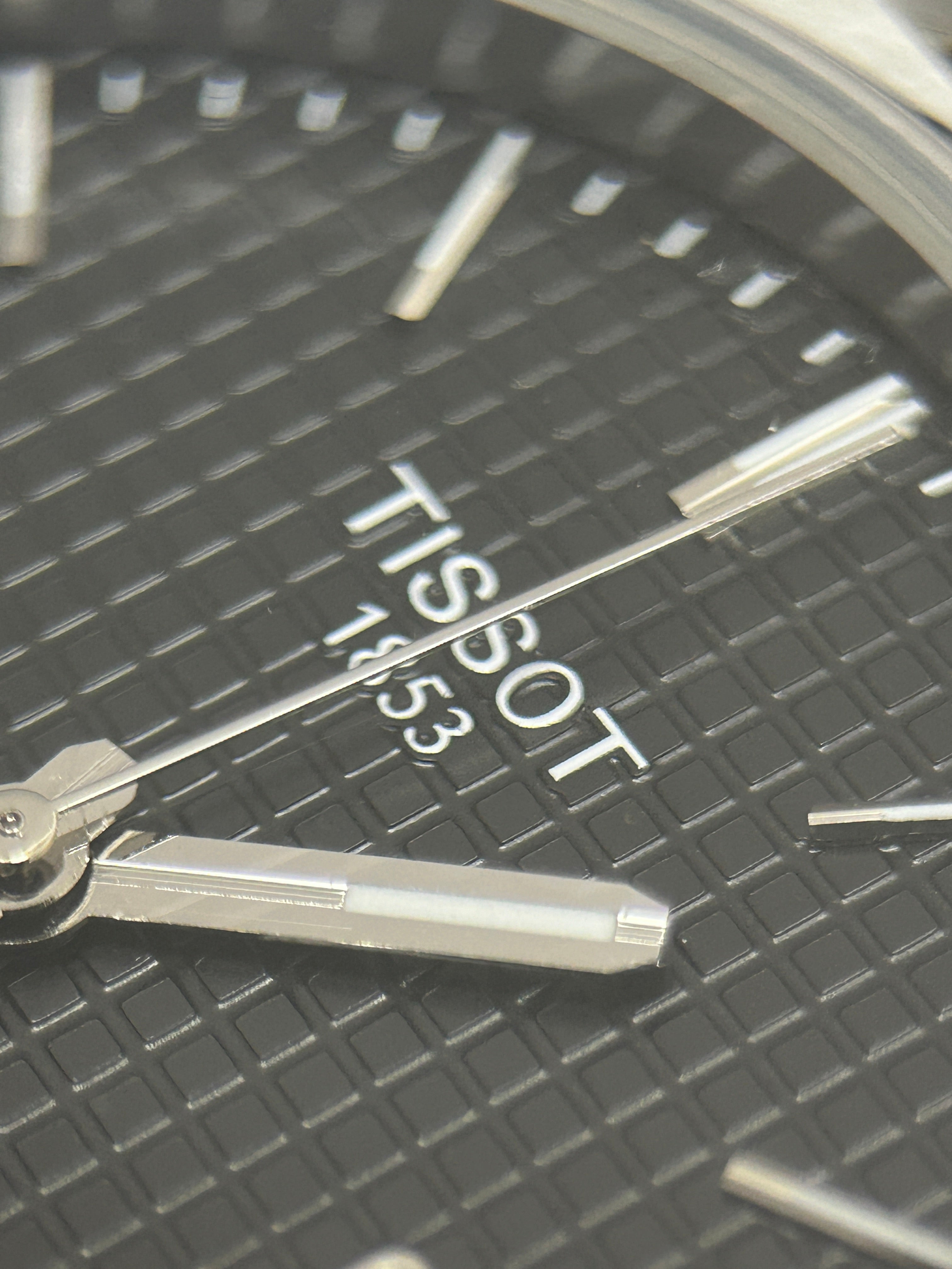 Tissot PRX powermatic 80 automatic black dial silver watch