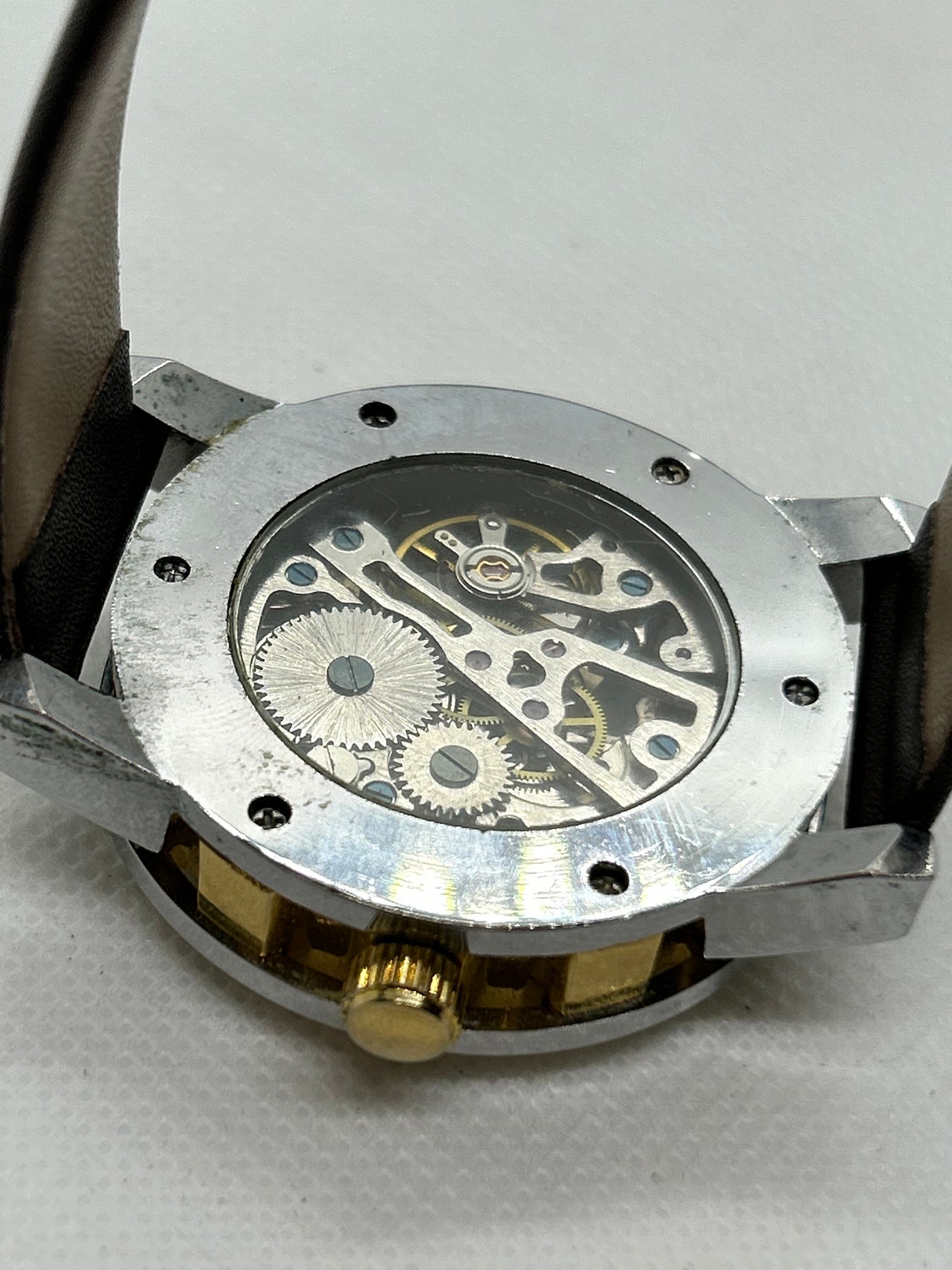 Sewor Automatic skeleton watch