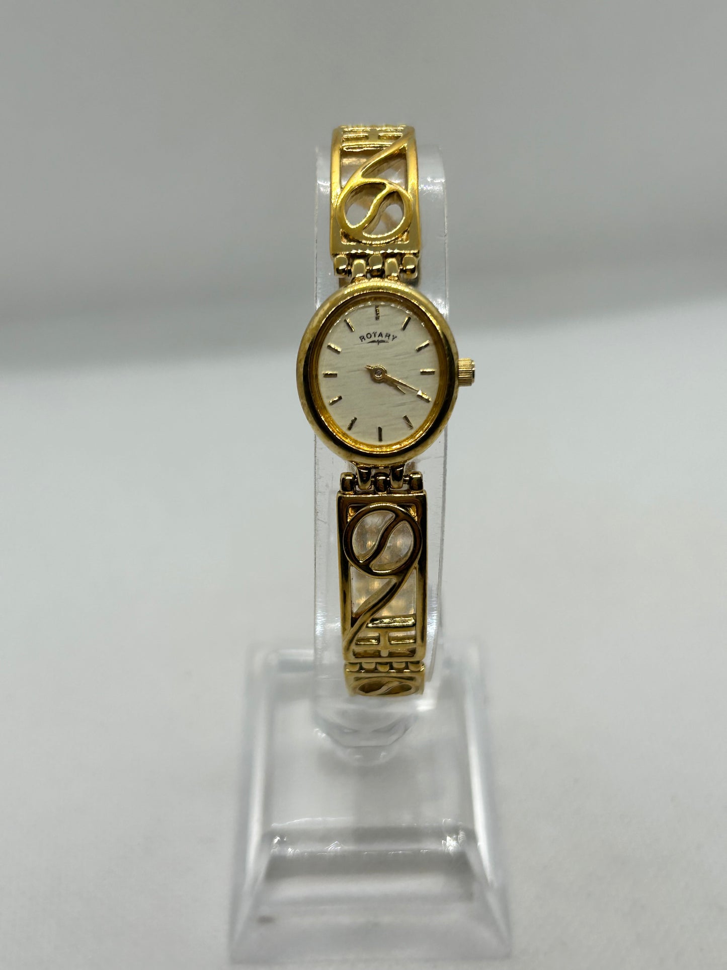 Ladies Rotary quartz gold dress cocktail watch