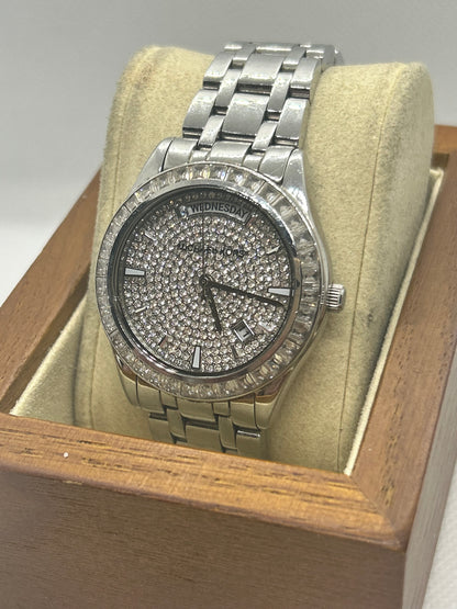 Michael Kors ladies quartz watch “diamond” dial day date