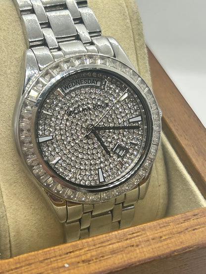 Michael Kors ladies quartz watch “diamond” dial day date