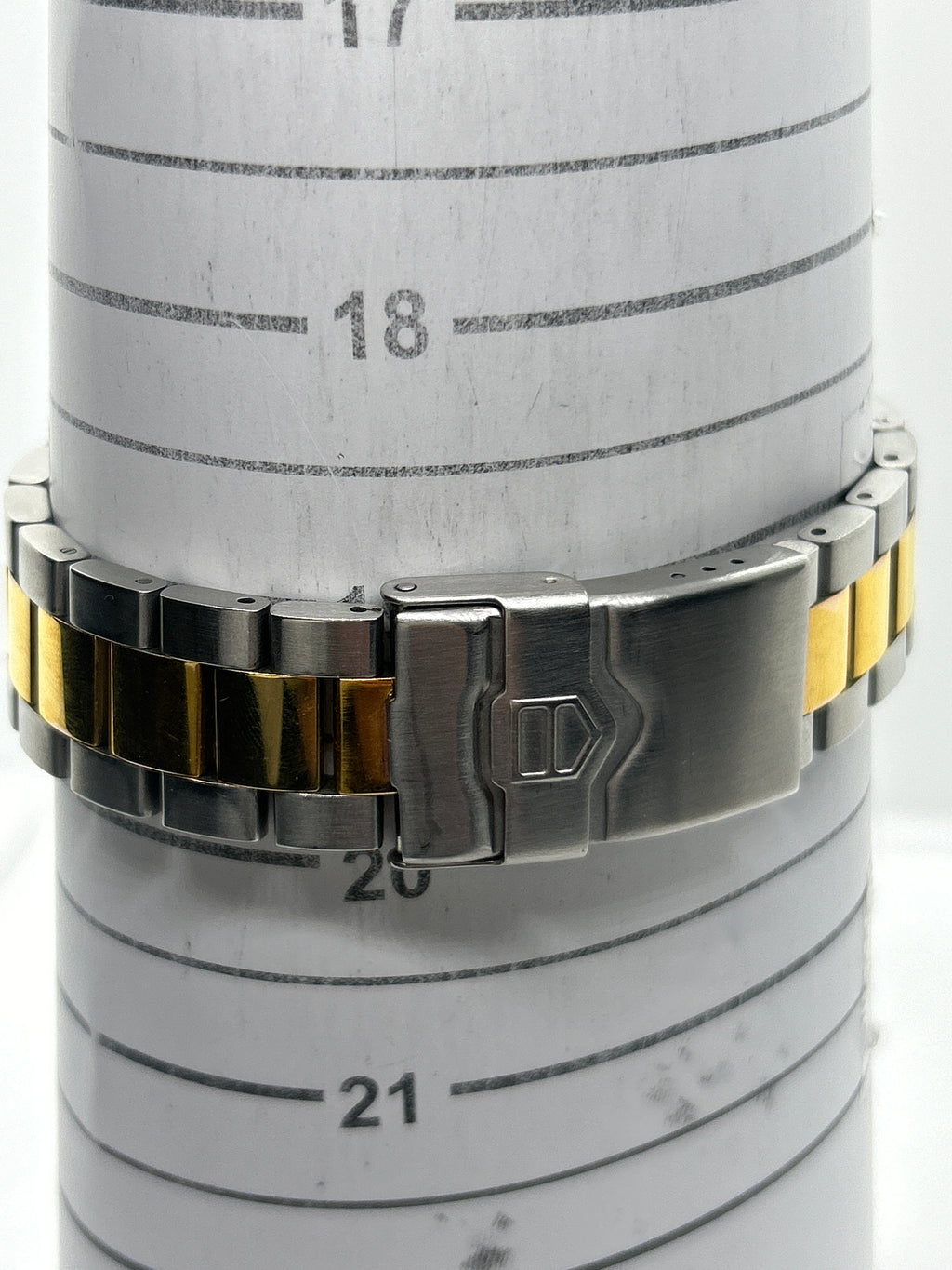 Tag Heuer watch gold and blue “bluesy” WA1120 box papers and gurantee card