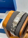 Stunning Ladies Rotary silver watch matching bracelet